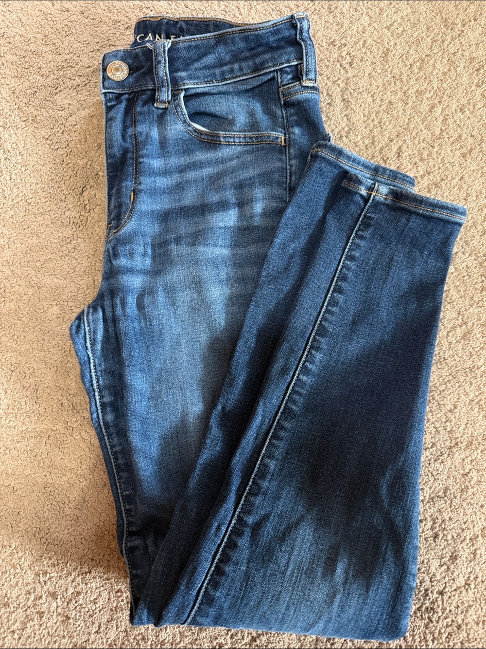 American Eagle Skinny, 6 SHORT, Next Level Stretch